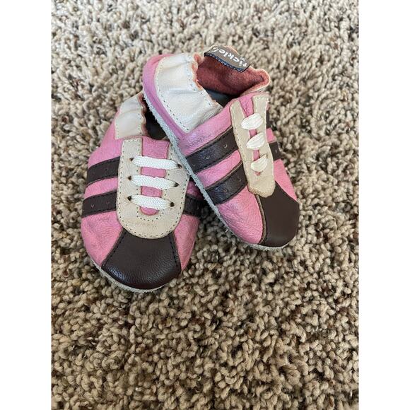 Tommy Tickle sz. 0-6 mo. soft baby shoes. Adorable - Picture 6 of 11